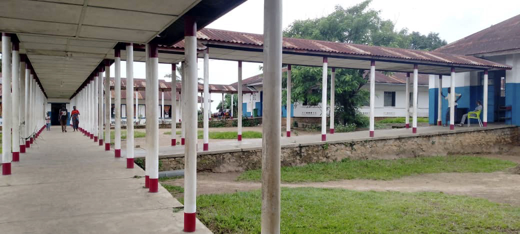 A view of the general Hospital Panzi in southwestern Congo, Thursday, Nov 5, 2024. (AP Photo/Lucien Lufutu)