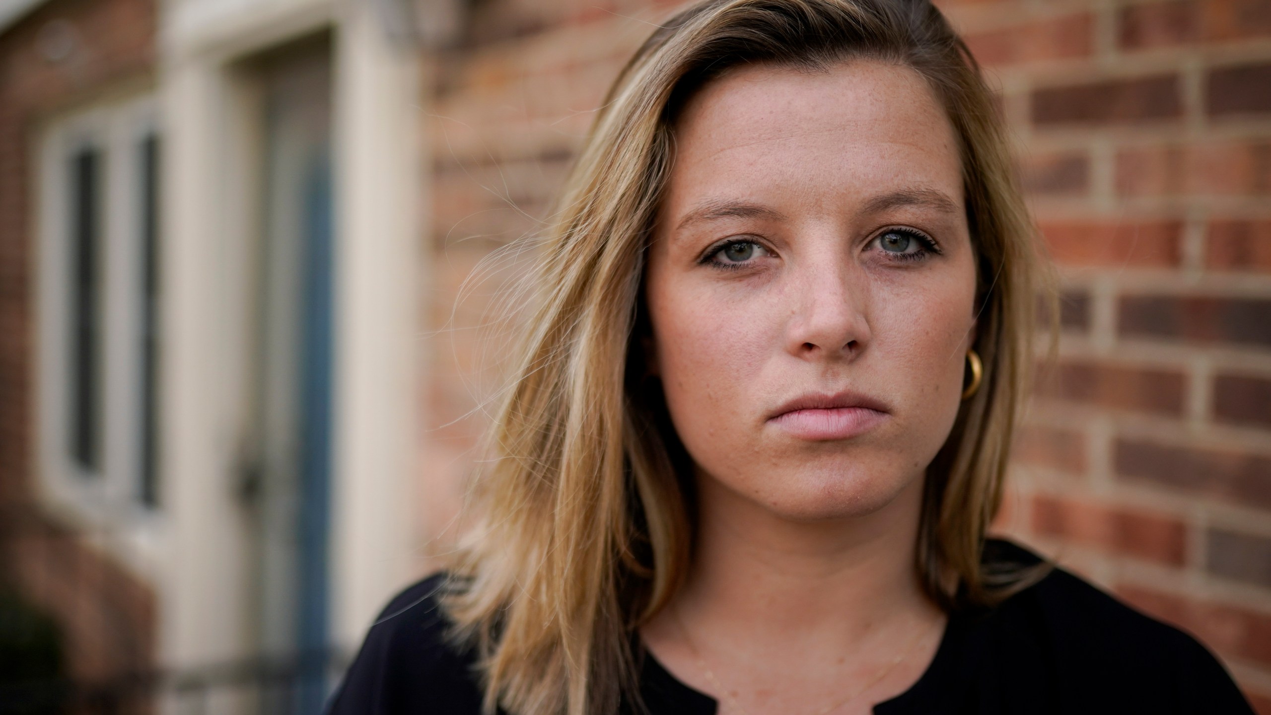 FILE - Shannon Keeler poses for a portrait in the United States, April 7, 2021. (AP Photo/Chris Carlson, File)