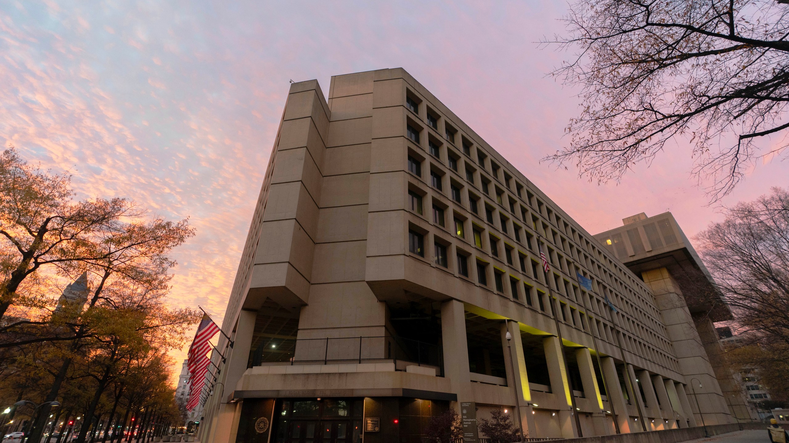 FILE - The Federal Bureau of Investigation (FBI) headquarters is seen in Washington, Dec. 7, 2024. (AP Photo/Jose Luis Magana, File)