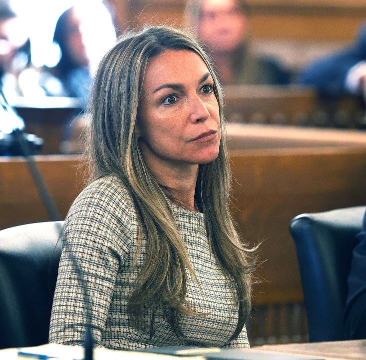 FILE - Karen Read and her defense team and the prosecution file motions in Norfolk Superior Court in Dedham, Mass., Nov. 13, 2024 (Greg Derr/The Patriot Ledger via AP, Pool, file)