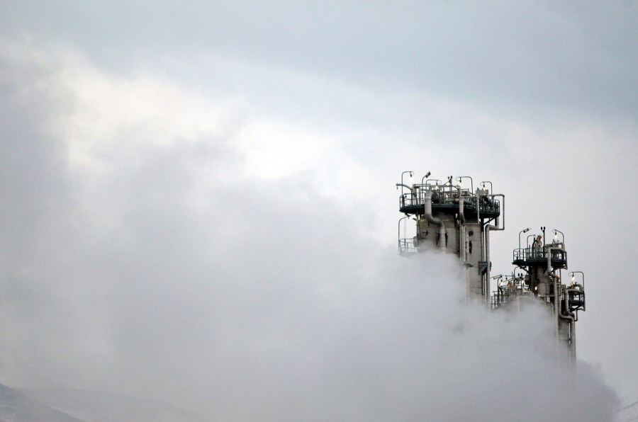 FILE - A part of Arak heavy water nuclear facilities is seen near the central city of Arak, 150 miles (250 kilometers) southwest of the capital Tehran, Iran, Jan. 15, 2011. (Mehdi Marizad/Fars News Agency via AP, File)