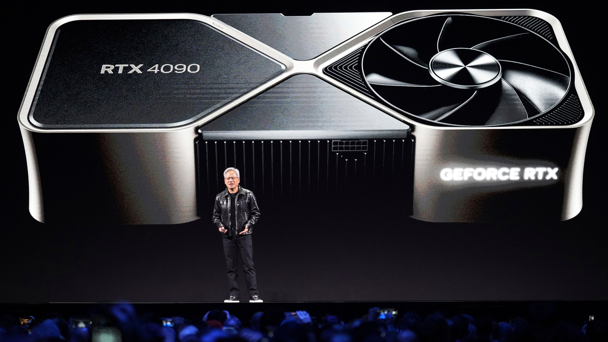 FILE - Nvidia founder and CEO Jensen Huang speaks during a Nvidia news conference ahead of the CES tech show Monday, Jan. 6, 2025, in Las Vegas. (AP Photo/Abbie Parr, File)