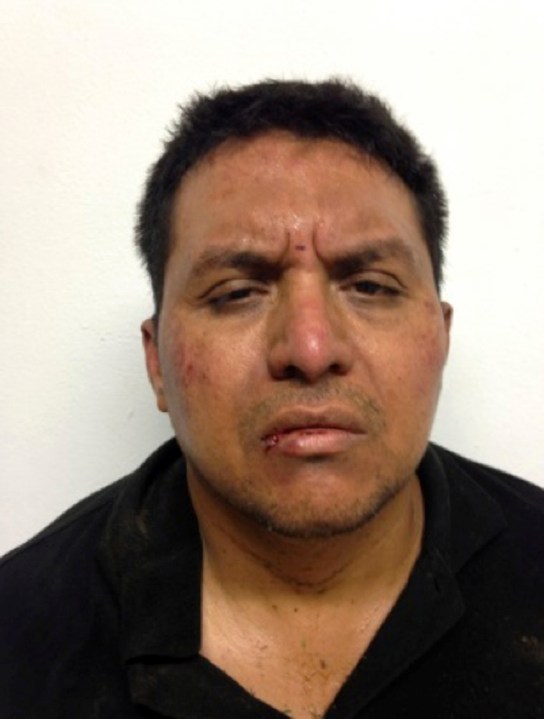 FILE - This file photo shows a mug shot, released on July 15, 2013 by Mexico's Interior Ministry, of Zetas drug cartel leader Miguel Angel Trevino Morales after his arrest in Mexico. (AP Photo/Mexico's Interior Ministry, File)